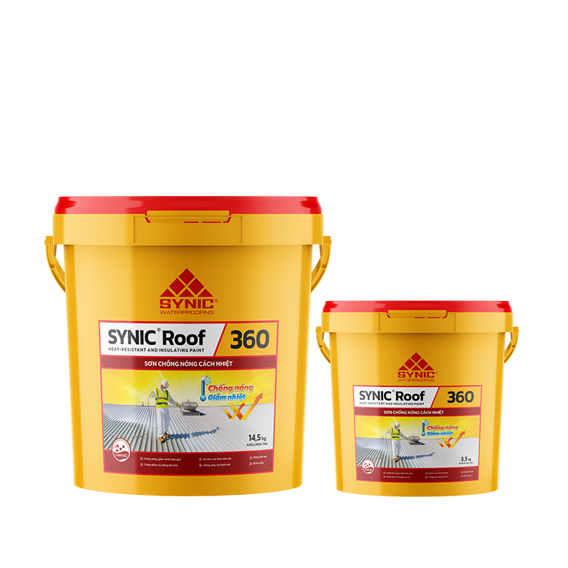 SYNIC Roof 360 - Sơn chống nóng cách nhiệt